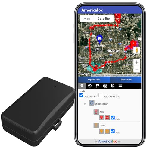 Americaloc Pro GPS Tracker LLX. Includes 4 Months of Free Service