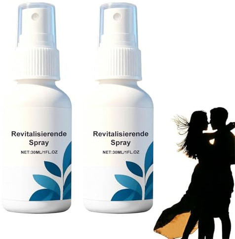 Spray Energizante para Hombres Fórmula de Refrescamiento Diario con Apoyo de Acción Rápida para un Estilo de Vida Activo y Necesidades de Cuidado Personal (2Piezas)