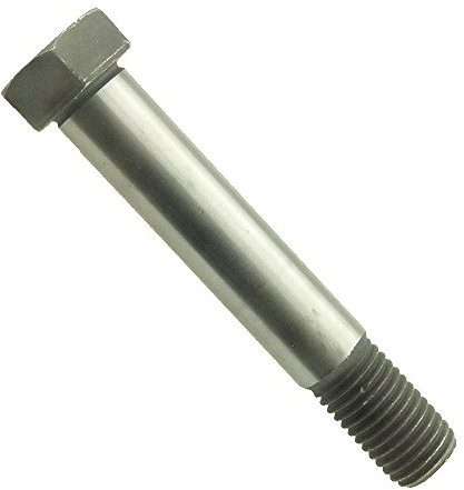 Sechskant-Passschraube m. langem Gewindezapfen DIN 609 8.8 Stahl bl. M20x65-10 Stk