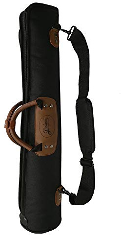 Xavnia Soft Clarinet Case Soprano sax Saxophone EWI Electronic Torch Gig Bag 1200D 15mm Padded with Leather Carry Handle