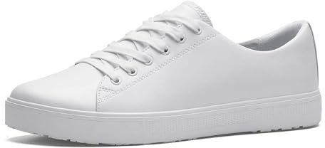 Shoes for Crews Zapatos Profesionales Old School Low Rider IV – Zapatos de Trabajo con Suela Antideslizante, Resistentes al Agua y Ligeros como una Pluma – para Hombres y Mujeres