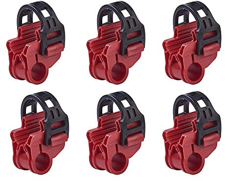 Blueshyhall Car Bicycle Stand SUV Vehicle Trunk Mount Bike Cycling Stand Storage Carrier Spare Hooks, Red and Black