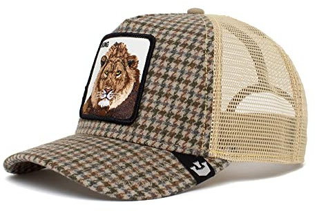 Goorin Bros. Trucker Cap Lodge King Olive Beige Mehrfarbig, Size:OneSize