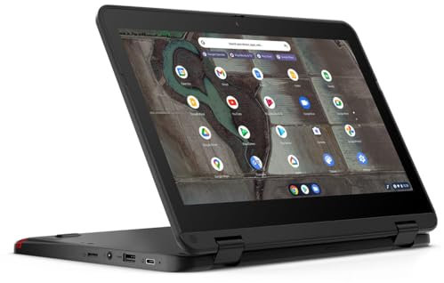 Lenovo 500e Chromebook Gen 3 82JB003XUS 11.6 Touchscreen Convertible - HD 1366 x 768 - Intel Celeron N4500 Dual-core 1.10 GHz - 4 GB RAM - 4 GB On-Board Memory