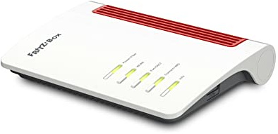 AVM FRITZ!Box 5530 Fiber (Glasfasermodem mit 2x2 Wi-Fi 6 (WLAN AX), bis zu 3 GBit/s, 2.5-Gigabit-LAN-Port, geeignet für Deutschland) (Generalüberholt)