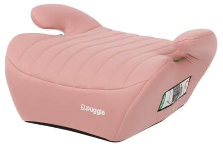 Puggle Travel & Go Luxe R129 (125-150cm) Eco Backless Booster Seat - Blush Pink (6-12 Years)