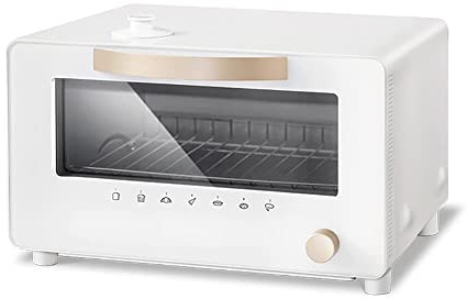 Liten ugn, 10L multifunktions elektrisk ångugn, pekskärmsugn for bänkskiva, varmluftsugn, miniugn