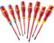 Facom ATB.J8TVE - Jeu de 8 TOURNEVIS PROTWIST® SLIM BORNEO® isolés 1000V pour empreintes mixtes