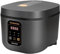 Cuiseur à riz, machine à riz, cuisinière électrique avec pot antiadhésif, cuisson rapide, multicuiseur, fonction de maintien au chaud pour la cuisson du riz, de la soupe, des céréales ,Black-3.8L
