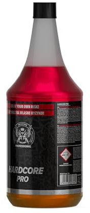 RR Customs Bad Boys Hardcore - Motorreiniger Konzentrat - Motorraum Reiniger entfernt Fett, Öl, Teer | Kaltreiniger Engine Cleaner für Auto Lkw Werkstatt & Haushalt 1L