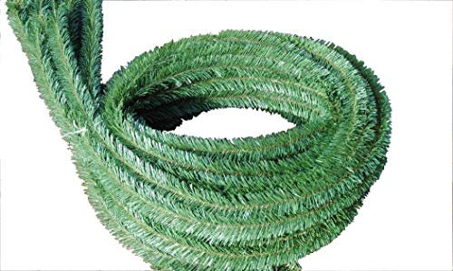 FKL Design 90 m Weihnachtsgirlande, künstliche, Weihnachtsdeko, Künstliches Tannengrün, Weihnachten, Christmas Garland, Grün