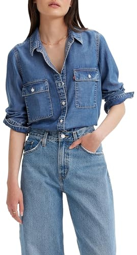 Levi's Women's Doreen Utility Shirt, in Patches 2, L