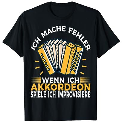 Akkordeon Knopfakkordeon Steirische Harmonika Musik T-Shirt