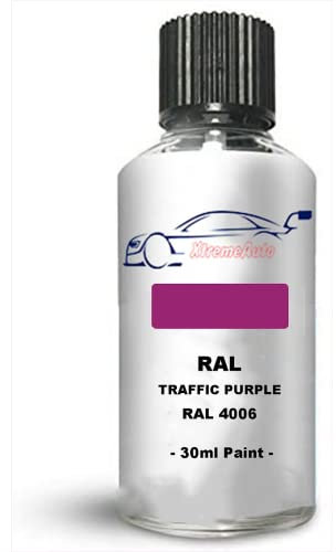 Xtremeauto Touch Up Paint Interior/Exterior RAL 4006 Traffic purple Satin Finish Interior Scratch Repair: Wall, Cabinets, Trim, Molding, Furniture, Windows, Fascia