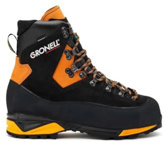 GRONELL Scarpone ANTITAGLIO Diablo Work D 275-21 Nero Arancio