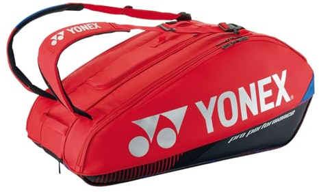 Yonex Confezione da 9 borse da tennis (scarlatto), BA92429