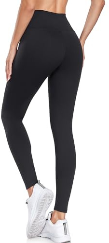 Gtievruo Legging de Sport Femme Pantalon Yoga Femme Taille Haute Opaque Collant Sport pour Femmes