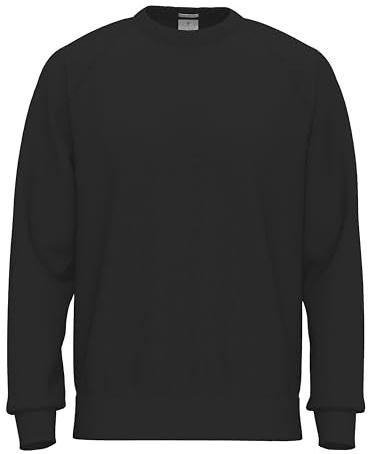 SoftSpun Sweatshirt pour Hommes | 100% Original Sweat-shirt en Coton Terry à Col Rond pour Hommes | Sweatshirts Hommes Sans Capuche pour Toutes les Saisons, Idéal pour le Quotidien, le Travail et le