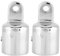 Alomejor Bimini Tapa Ojo para Embarcaciones Yachtconjector De Tapa De Conexión Herrajes De Cubierta 7/8 1(22mm*2pcs) (2PCS)