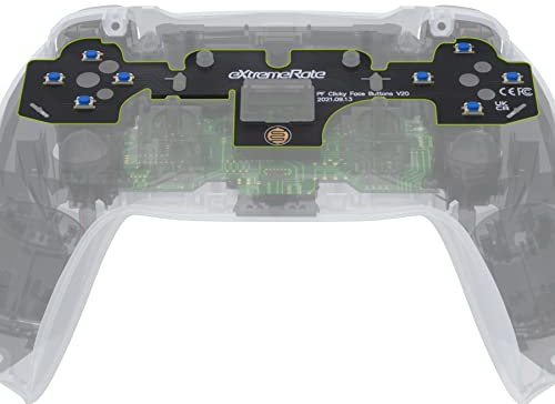 eXtremeRate Face Clicky Kit for ps5 Controller BDM-010 BDM-020, Custom Tactile Dpad Action Buttons for ps5, Mouse Click Kit for ps5 Controller