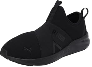 PUMA Better Foam Prowl Slip on Cross Trainer, Zapatillas Mujer, Black, 39 EU