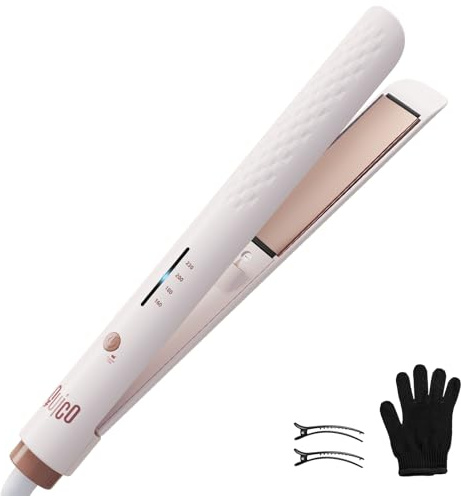 Quico Hair Straightener, 110-240V Flat Iron Hair Straighteners for Women