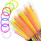 Cpeelsdo Knicklichter Party-Set für Kinder – 100 Leuchtstäbe mit 100 Verbindern, 7 Farben – Neon Knicklichter für Halloween, Partys, Festivals, Hochzeiten & Weihnachten