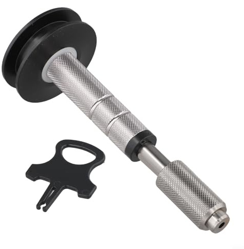 Honseadek For Bike Chain Keeper Tool for 12mm Thru Axle For Bicycle Maintenance - Aluminum Alloy Chain Cleaning Device with Rear Derailleur Protection, Compatible with