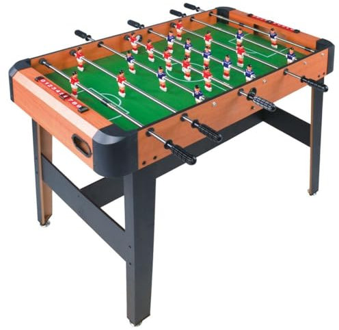 ColorBaby 85334 CBGames Tischfußball aus Holz, 121 x 61 x 79 cm