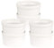 BigDean 6x Souffle Förmchen 11 x 5,5 cm 260 ml in weiß - Feuerfeste Förmchen aus Keramik - runde Schälchen für Creme Brulee, Muffins & Desserts - Pastetenförmchen