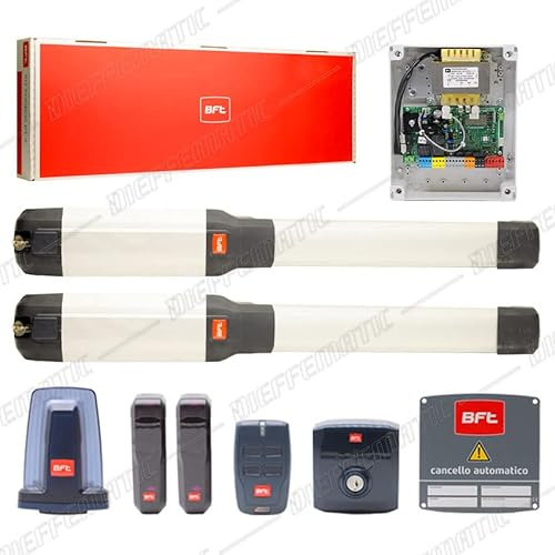 BFT PHOBOS KIT A25 AUTOMAZIONE CANCELLO BATTENTE 2 DUE ANTE AUTOMATICO R935306