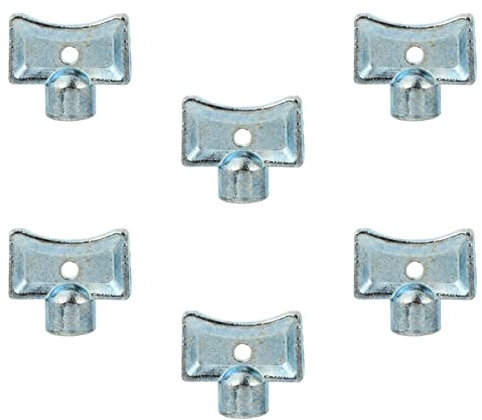 VILLCASE Heater Vent 6 Pièces Clé Lâche Clé de Valve D' air Clé de Valve de Ventilation Clé de Purge D' air pour Valve de Purge Air Valve Key