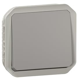 Pulsador – No – Gris – Composable – Legrand plexo 069540l