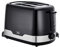KHG Toaster TO-857 WE2 | Toaster 2 Scheiben Edelstahl Schwarz 850 W | mit Brötchenaufsatz, 7 Bräunungsstufen mit Bräunungskontrolle, Krümelfach, Auftau- und Aufwärmfunktion