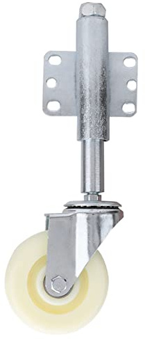 Gate Roller for Heavy Gates, Spring-loaded Support Roller with Spring Steering Roller Wheels Steering Roller Gate Roller Spring Roller 4 Load Capacity 200Kg, for Garden Gate Fence