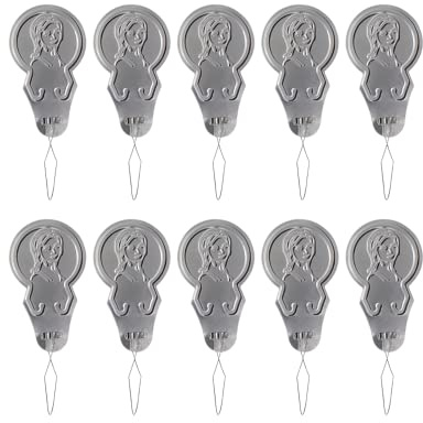 Enhebrador de Aguja, 10 piezas Enhebrador de Aguja de Aluminio, Enhebradores de Agujas Clásicos, Enhebradores de Agujas de Coser a Mano, Herramienta Enhebrada
