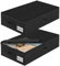 Under Bed Storage Box with Lid 2 Pack, Low Profile Foldable Underbed Clothes Organiser Under Sofa and Cot, W/ Ultra Thick Fabric and Sturdy Bottom/Sides, Storage Box for Dorm and Home 76x40x17cm