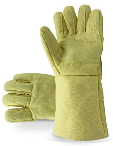 Guantes,guantes de soldadura, Guantes de soldadura, guantes resistentes al calor y al fuego, guantes térmicos de manga larga for barbacoa, chimenea, horno, horno, estufa, agarraderas, talla única for