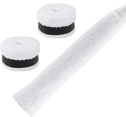 CAPASTEC 2 Pièces Ruban De Grip De Raquette De Tennis Anti-Dérapant Mousse