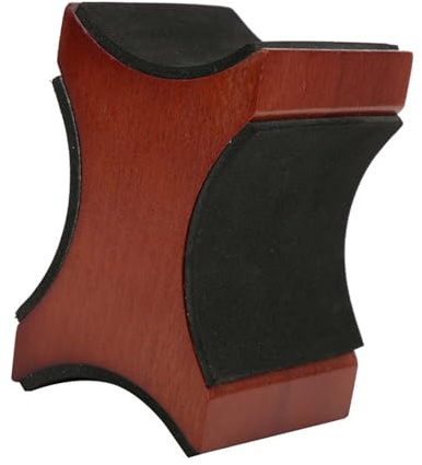 Sorandy Universal Gitarr Nackstöd Stöd Stabil Ställ för Musikinstrument Reparation Mahogny Lämplig för Gitarr Bas Ukulele Mandolin, Mahogny
