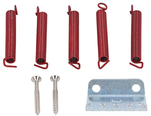 Gitarr Tremolo Bridge Springs Kit Ersättning Noiseless Exakt Instrument Tillbehör Röd