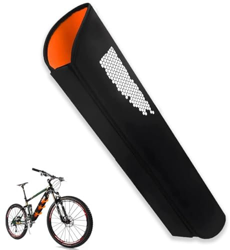 E Bike Akku Schutzhülle, 32-40 cm Umfang E bike Akku Schutzhülle,E Bike Akku Schutzhülle mit Reflektoren,Universelle Passform, Schützt vor Kälte Schmutz, eBike Akkuschutz Zubehör