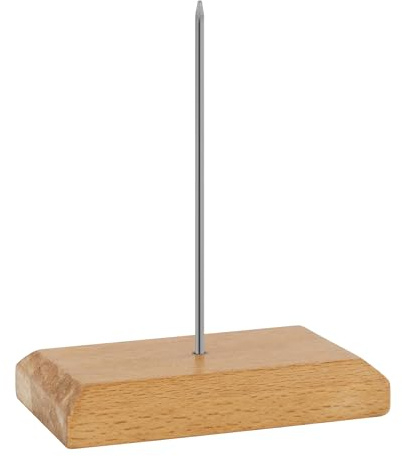 GRÄWE Pics de notes, porte-mémo, pointes, notes, brochettes de reçus pour facture, notes, papier, documents, reçus, fournitures de bureau