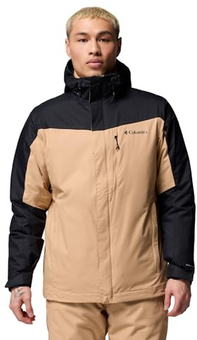 Columbia Mens Whirlibird V Interchange Jacket, Canoe/Black, Medium
