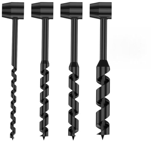 Tarière Manuelle, Foret De Survie Manuel Polyvalent - Foret de survie pour feu suédois, bushcraft et camping en plein air - Clé manuelle - Équipement de survie de qualité Cold Steel