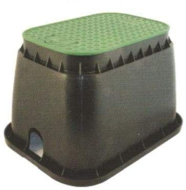 Pozzetto per impianti irrigazione plastica RETTANGOLARE JUMBO base mm 670x490 RAIN