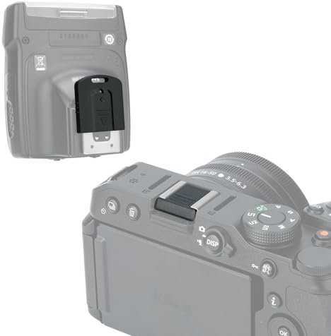 JJC Hot Shoe Cover with Flash Mounting Foot Protect Cap Kit for Nikon Z9 Z8 Z7 Z6 Z5 Z5II Z50 Z50II Z30 D7000 D5000 D3000 D850 D750 Keeps Built-in Flash & Flash Mount Foot Dust-Proof Stain Protection