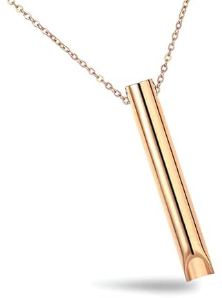 Rauchentwöhnung Hilfsmittel,Titan-Rauchentwöhnung Kette, Atemkette Rauchentwöhnung zur Linderung von Angstzuständen Raucherentwöhnung (Gold)