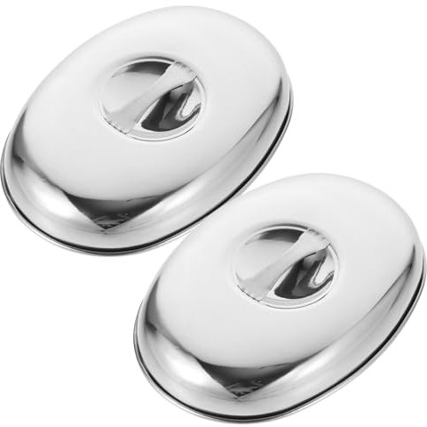 TOPBATHY Cubierta De Verduras Cubierta De Bistec Tapa Para Bistec Tapa Protectora De Alimentos De Acero Inoxidable Para Cocinar Al Vapor Accesorio De Cocina Uso Plancha De Cocina