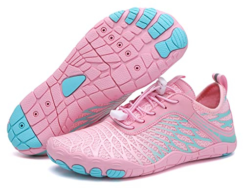 ENEN Chaussures Aquatiques, Séchage Rapide Barefoot Shoes Homme, Léger Respirant Chaussure Aquatique Femme, Chaussure Plage de Plage Sport Outdoor & Indoor Gym Fitness Randonnée Escalade Marche